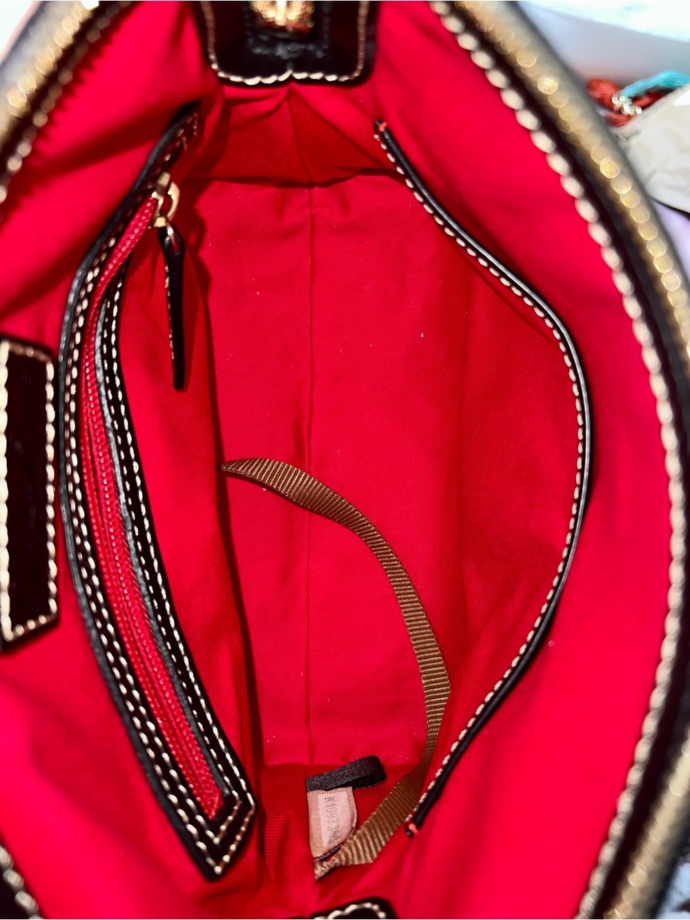 NWOT, Dooney & Bourke Black Pebbled Leather Cameron Crossbody & Matching Wallet - Picture 13 of 14